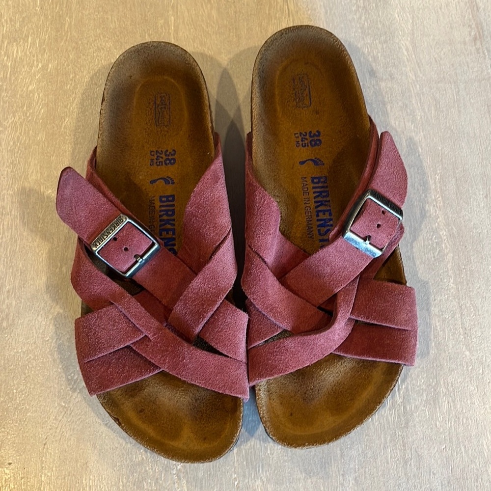 Women’s Lugano Birkenstock EU 38 (US 7.5-8)